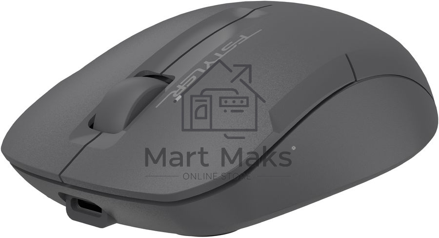 Мышь беспроводная A4Tech Fstyler FG15C Air2 серый, 1200 dpi, радиоканал, USB, кнопки - 3