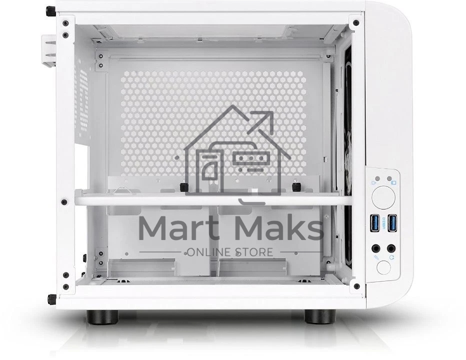 Компьютерный корпус Thermaltake Core V1 белый w/o PSU,CA-1B8-00S6WN-01