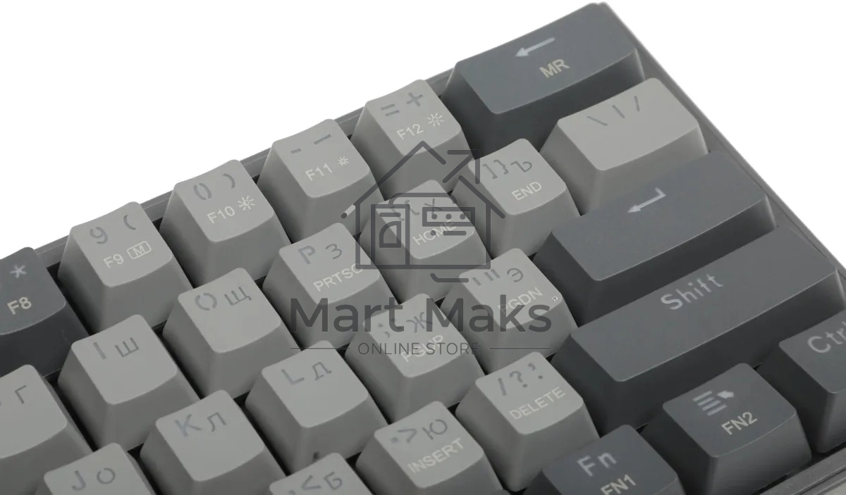 Клавиатура проводная REDRAGON Fizz RU,Rainbow,красные свитчи, механическая