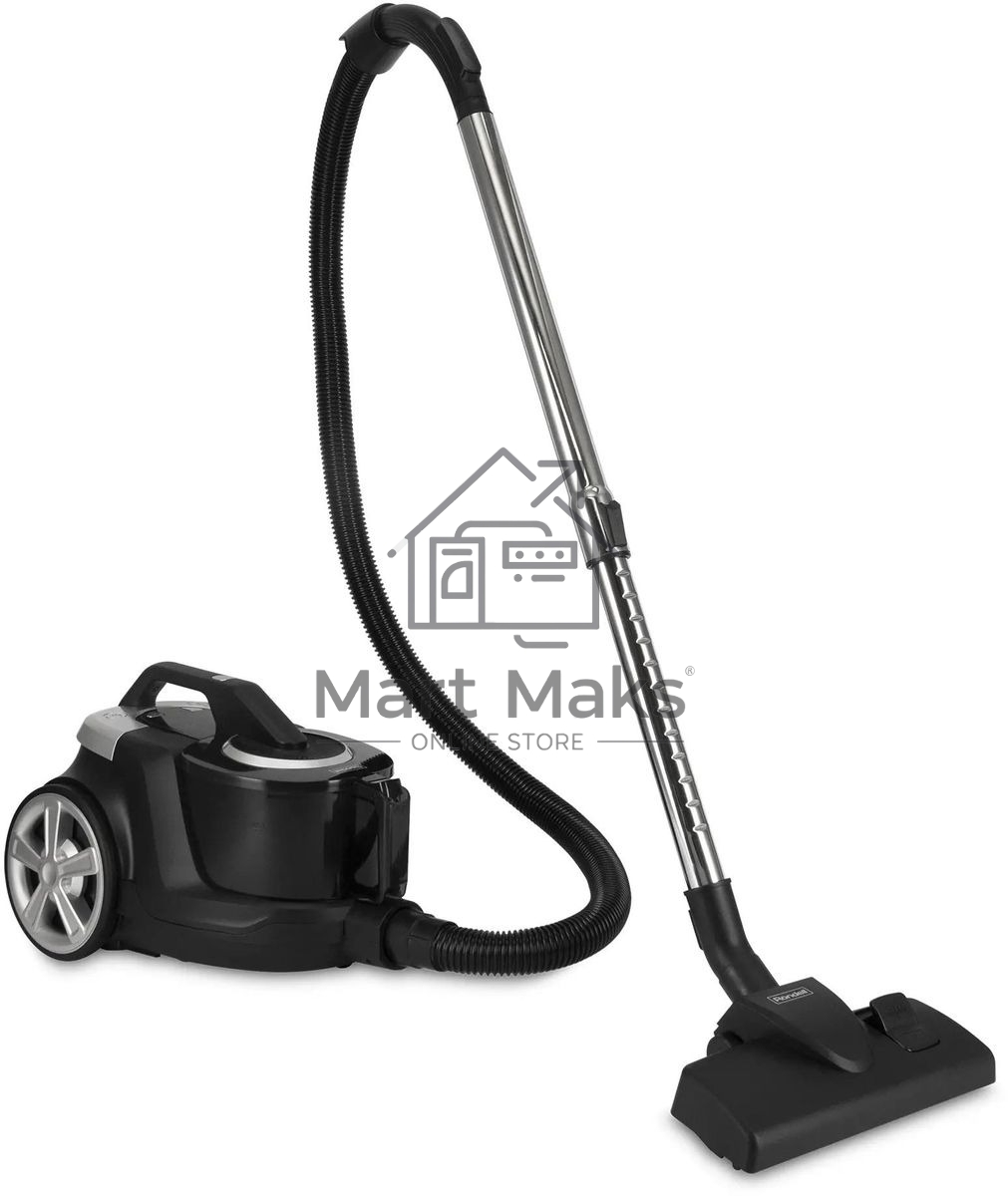 Пылесос Rondell RDE-2060 черный/серый, 500/2400 Вт, уборка сухой, пылесборник контейнер 2.5 л