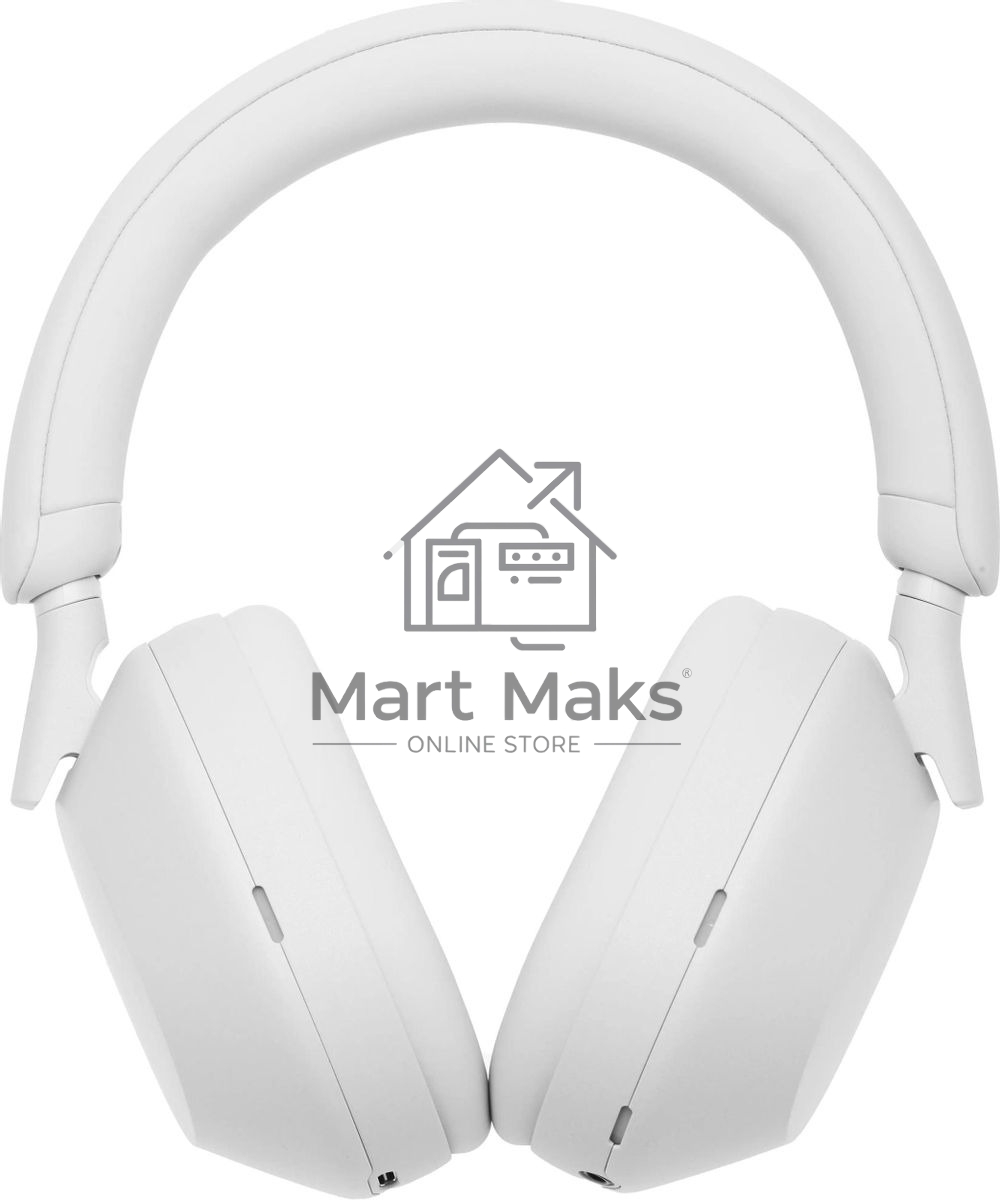 Наушники мониторные Sony WH-1000XM5 1.2м Bluetooth, белый