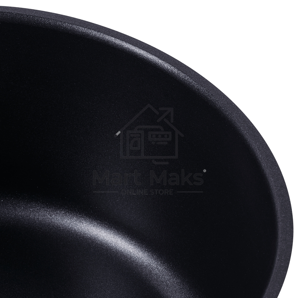 Кастрюля Maunfeld ASTRID MF24ASTR1CR из кованого алюминия со стеклянной крышкой, 24см, 4.6 л