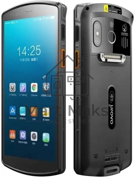 Терминал сбора данных Urovo DT50 (DT50-SU3S11E4F31-M) 2D Image Urovo SE2030, 4/64 ГБ, Android 11, USB, Bluetooth, WiFi, NFC, USB Type-C, MicroSD, Аудио выход, Вход микрофона, SIM, 2G, 3G, 4G, 5.7 