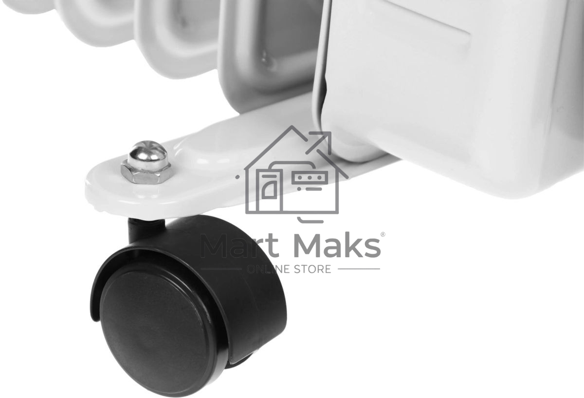 Масляный обогреватель Centek CT-6201 (9 секций) белый, 2000 Вт, 20 м2, термостат