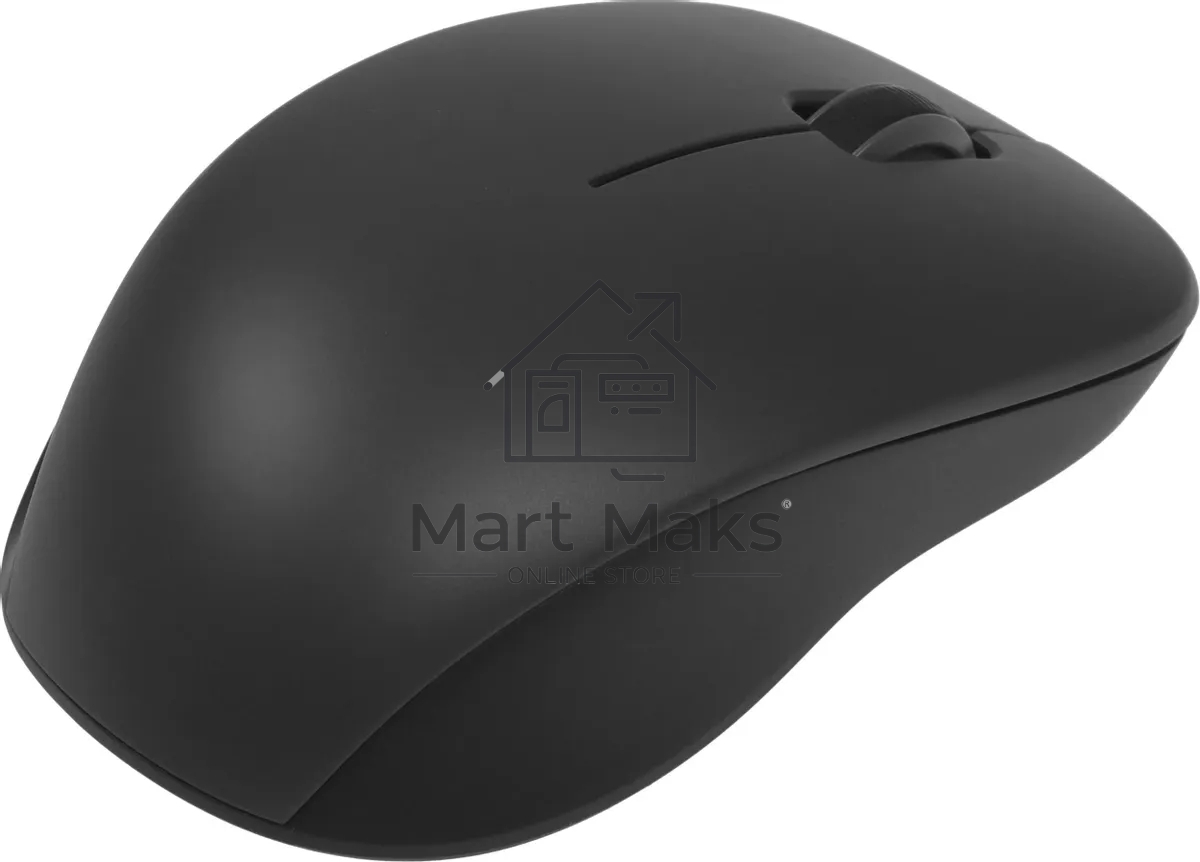 Мышь беспроводная Xiaomi Wireless Mouse Comfort Edition черный, 1200 dpi, радиоканал, USB, кнопки - 3