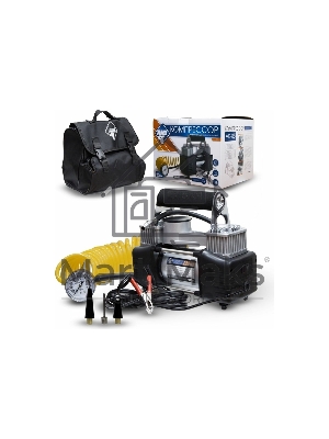 Автомобильный компрессор NOVA BRIGHT АК-85 металлический корпус, в сумке 44278