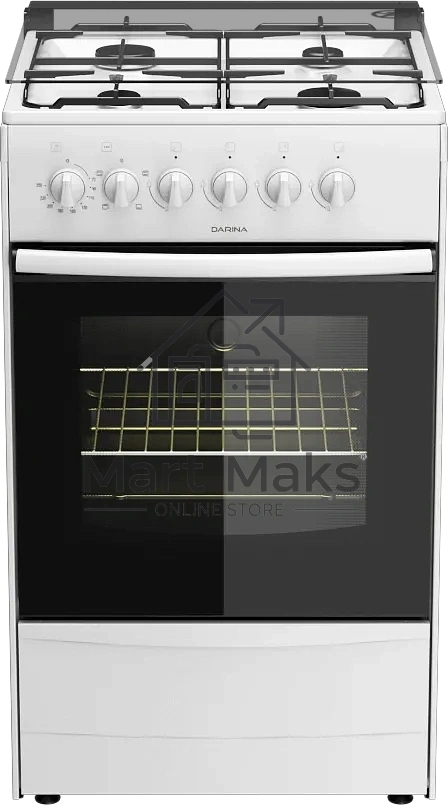 Плита комбинированная Darina 1B KM 441 301 W белый/черный, конфорок 4 шт, духовка 50 л, 50 см x 85 см x 53 см Плита комбинированная Darina 1B KM 441 301 W белый/черный, конфорок 4 шт, духовка 50 л, 50 см x 85 см x 53 см
