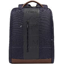 Рюкзак мужской Piquadro Brief2 CA4818BR2/BLUCU темно-синий/коричневый нейлон/натур.кожа