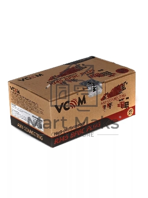 Коннекторы RJ-45 VCOM VNA2200-1/100 для UTP кабеля 5 кат. ( 100 шт.)