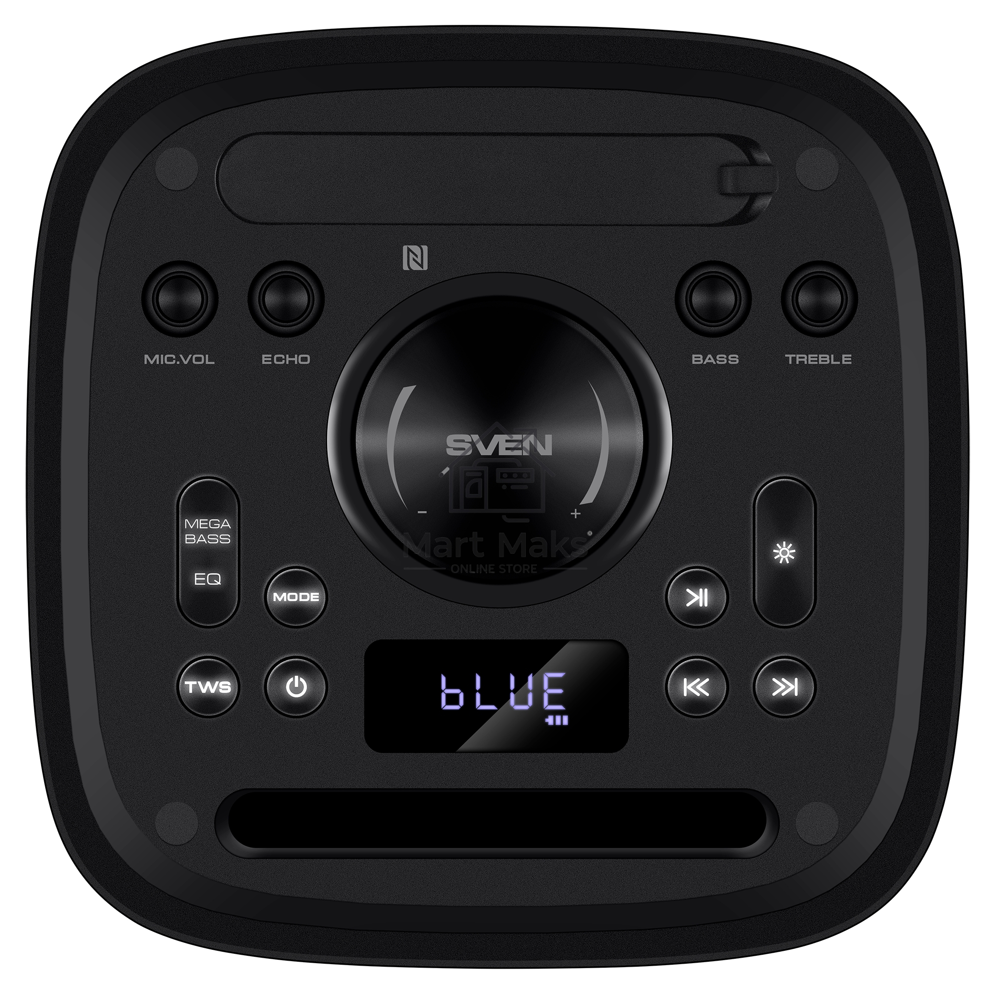 Мобильные колонки Sven PS-930 2.0 чёрные 2x75 W Bluetooth