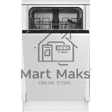 Встраиваемая посудомоечная машина Beko BDIS15961, черный, 44.8 см, 9 компл., 55 дБ, класс A