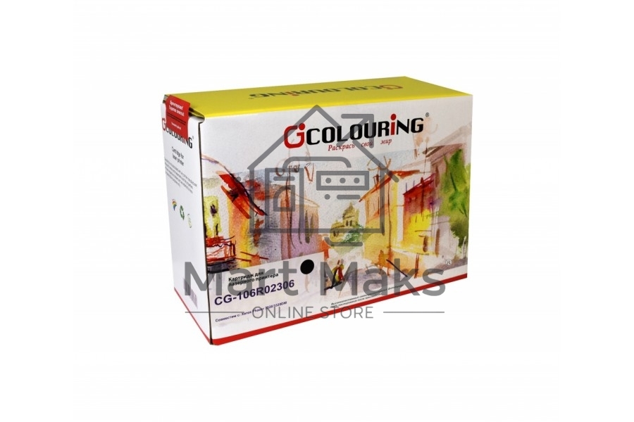 Картридж лазерный Colouring CG-106R02306 черный (11000 стр.) для принтеров Rank Xerox Phaser 3320DNI/3320
