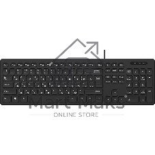 Клавиатура проводная Oklick K733, USB, черный