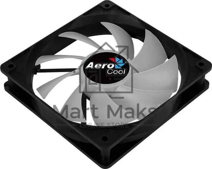 Вентилятор для корпуса Aerocool / Formula Frost 12 PWM FRGB черный, 120 мм, 1500 об/мин, 27.5 дБ, 4 pin