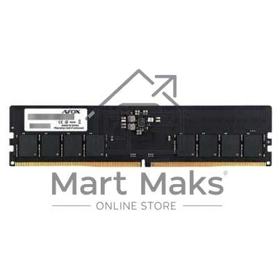 Оперативная память AFOX AFLD516T8S1P, DDR5, 16GB (1x16 GB), 4800 MHz, CL40