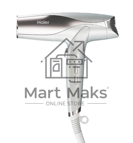 Фен Haier HHD-602 белый, 1600 Вт, ионизация