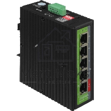 Коммутатор Digma DSP404F-1F-200, 5×100 Мбит/с, неуправляемый