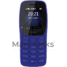 Мобильный телефон Nokia TA-1416 105 DS синий моноблок 2Sim 1.77