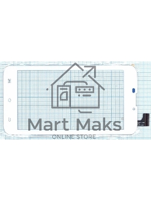 Сенсорное стекло (тачскрин) Explay Tab mini. белое