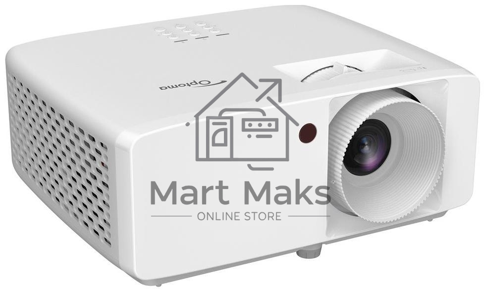 Лазерный проектор Optoma ZH400 DLP FullHD(1920*1080),4000 ANSI lm;300000:1;Zoom 1,1x;TR 1.4-1.62:1;HDMI x2; AudioOUT x1 Jack3.5mm; USB-A 1.5A; RS232; 15W mono; 32dB; 3kg белый (E9PD7KK01EZ14KD)
