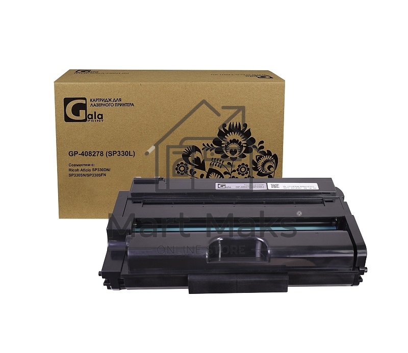 Картридж лазерный GalaPrint GP-408278 (SP330L) черный (3500 стр.) для Ricoh Aficio SP330DN/SP330SN/SP330SFN