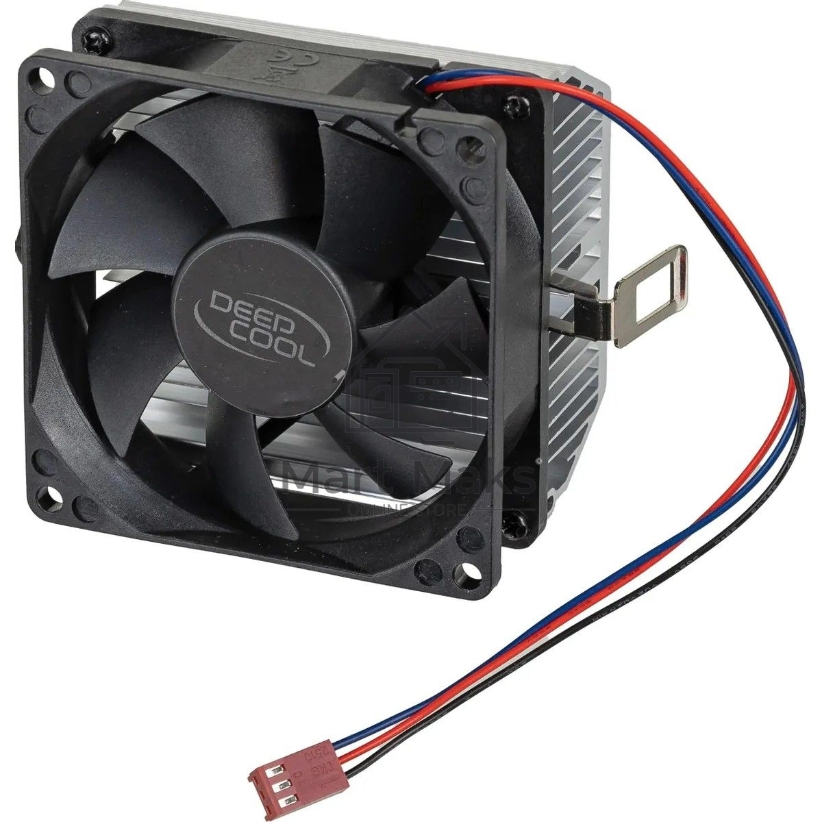 Кулер для процессора DEEPCOOL CK-AM209 V2 серебристый, 80 мм, алюминий, 1600 об/мин, 19.5 дБ, 3 pin, 65 Вт, 56 мм