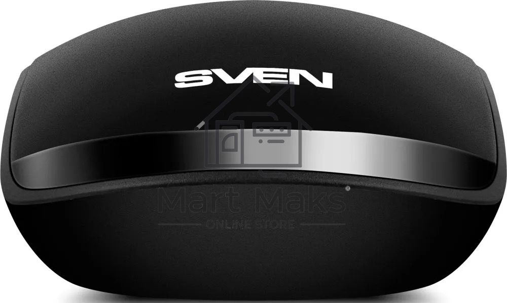 Мышь беспроводная SVEN RX-570SW черный, 1600 dpi, радиоканал, Bluetooth, USB, кнопки - 4