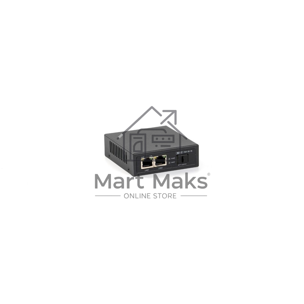 Коммутатор Бастион SKAT PoE-2E-1S, 2×100 Мбит/с PoE++ + 1×1 Гбит/с SFP, неуправляемый