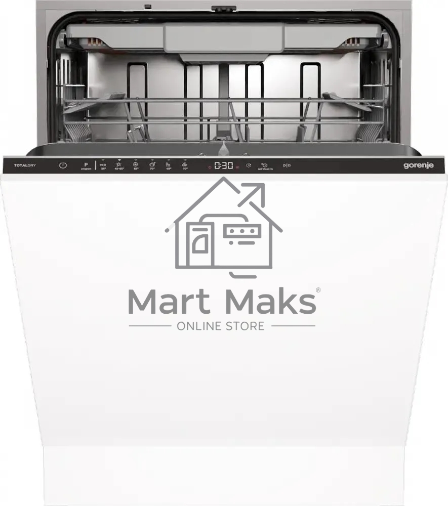 Встраиваемая посудомоечная машина Gorenje GV16D5, черный, 59.8 см, 16 компл., 44 дБ, класс A+++