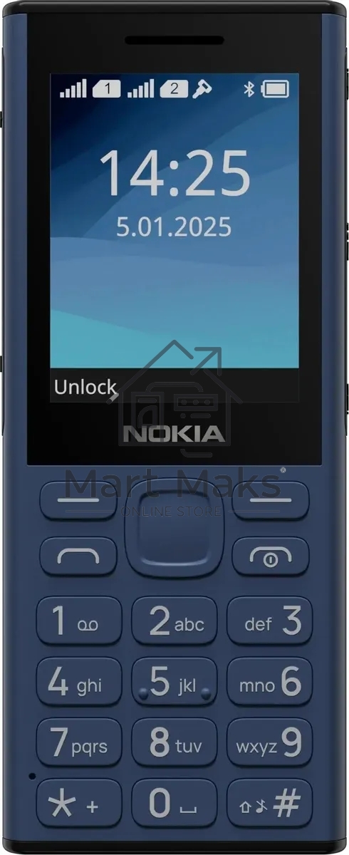 Мобильный телефон NOKIA HMD 130 MUSIC TA-1704 DS EAC BLUE