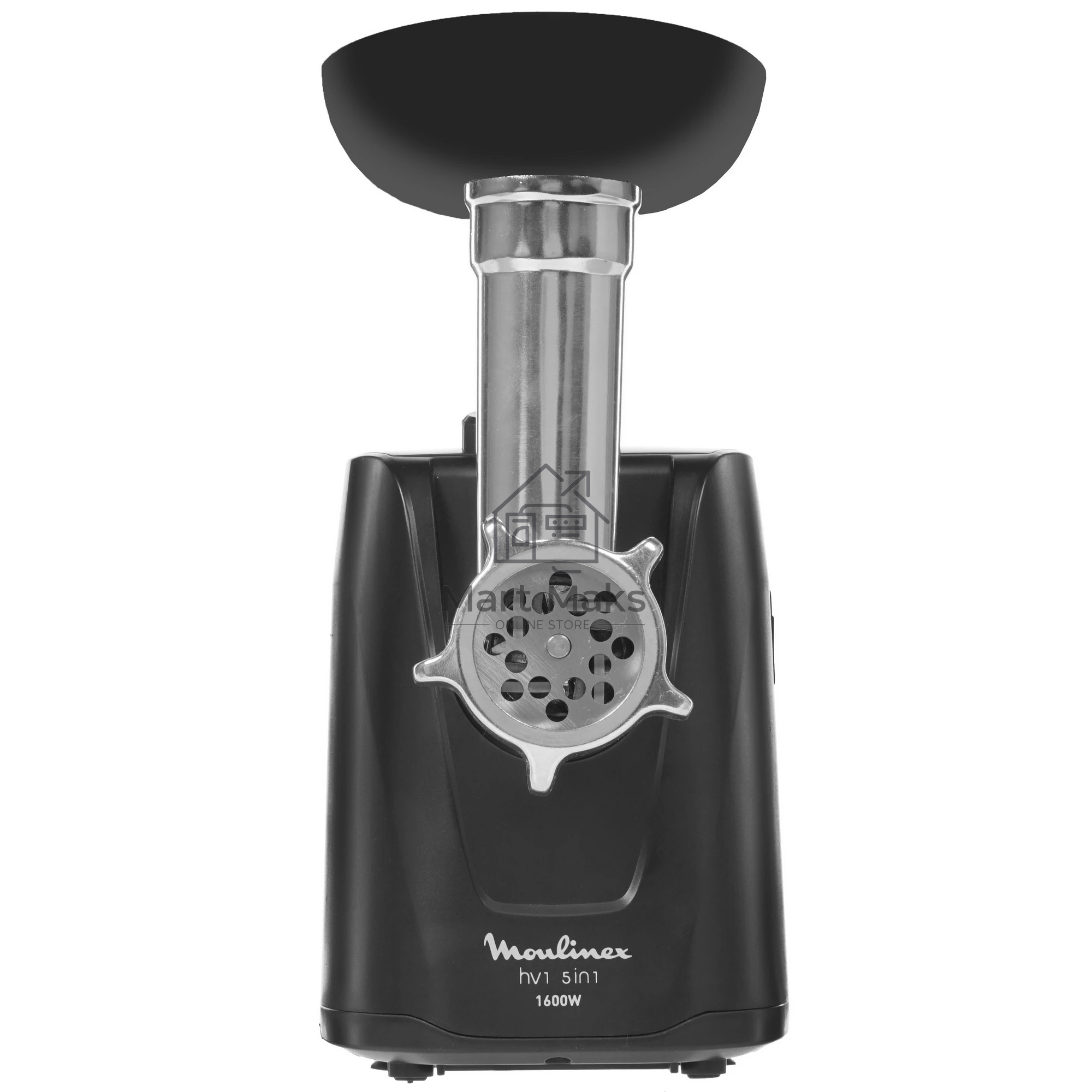 Мясорубка электрическая Moulinex ME112832 1600 Вт, черный/серебристый