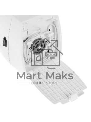 Мясорубка электрическая Аксион М33.04 белый, 1500 Вт, 1.7 кг/мин, реверс, защита от перегрузки, насадки - 5