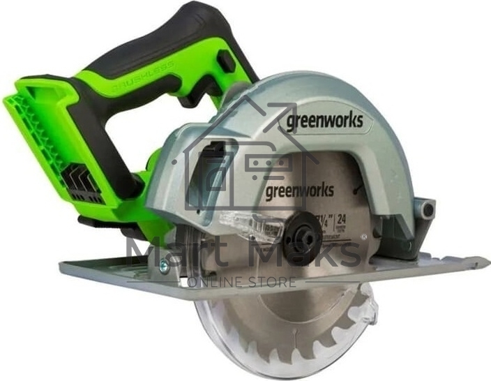 Циркулярная пила (дисковая) Greenworks GD24CS (ручная) D диска.:185мм (1500907CUG)