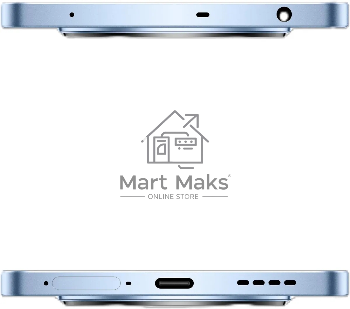 Смартфон Realme 12 4G, 8/512Gb, голубой
