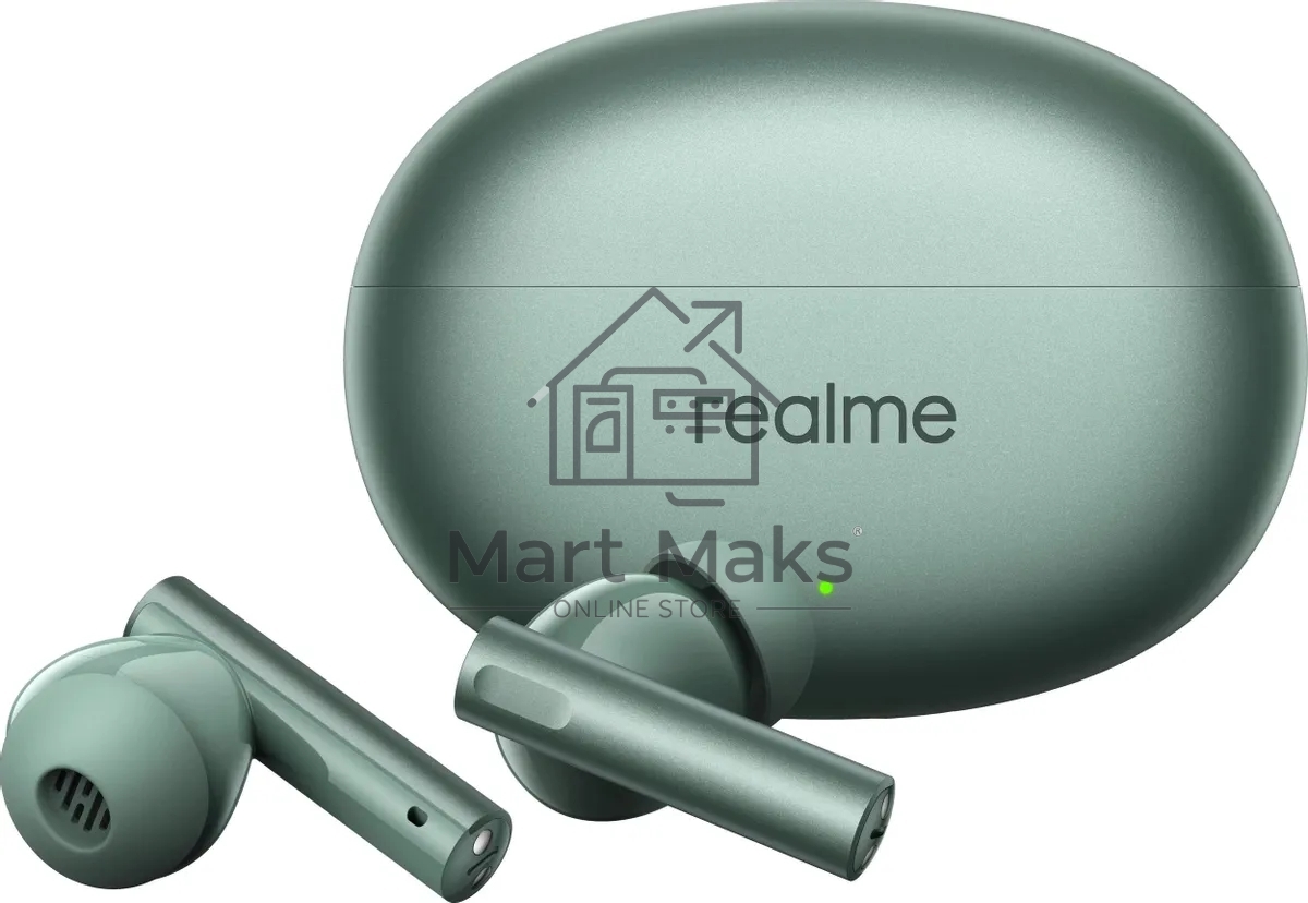 Наушники Realme Buds Air 6 зеленый (RMA2402)