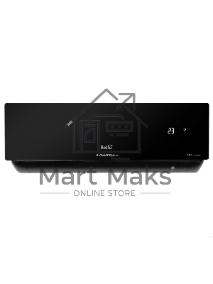 Внутренний блок сплит-системы Ballu BSUI-FM/in-12HN8/EU_BL инвертор, 12000 BTU, 35 м², 21 дБ, охлаждение, обогрев, осушение, черный