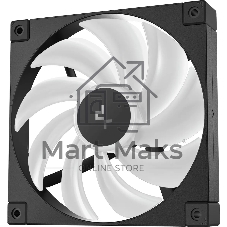 Вентилятор для корпуса DEEPCOOL FD14 ARGb черный, 140 мм, 1650 об/мин, 25.2 дБ, 4 pin