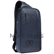 Рюкзак слинг Piquadro Russel CA6764W137/BLU синий
