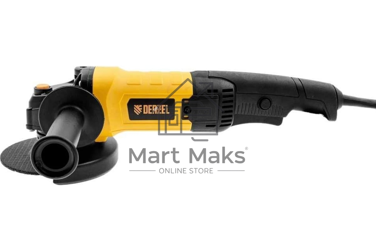 Углошлифовальная машина AGH125-1200A, 1200 Вт, 125мм, 11000 об/мин Denzel