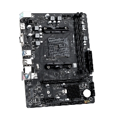 Материнская плата CBR B450M Challenger, AM4, AMD B450, 2xDDR4, 4xSATA, 1xM.2, 1xPCIe 3.0 x16, 1xPCIe x1, 1xHDMI, 1xVGA, 1x1Gb LAN, 2xUSB 2.0, 2xUSB 3.2 Gen 1, 3x3.5 мм, 7.1, mATX
