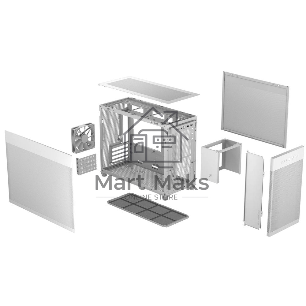 Компьютерный корпус Asus AP201/WHT/MESH AP201 ASUS PRIME CASE MESH WHITE EDITION (90DC00G3-B39000) (771913)
