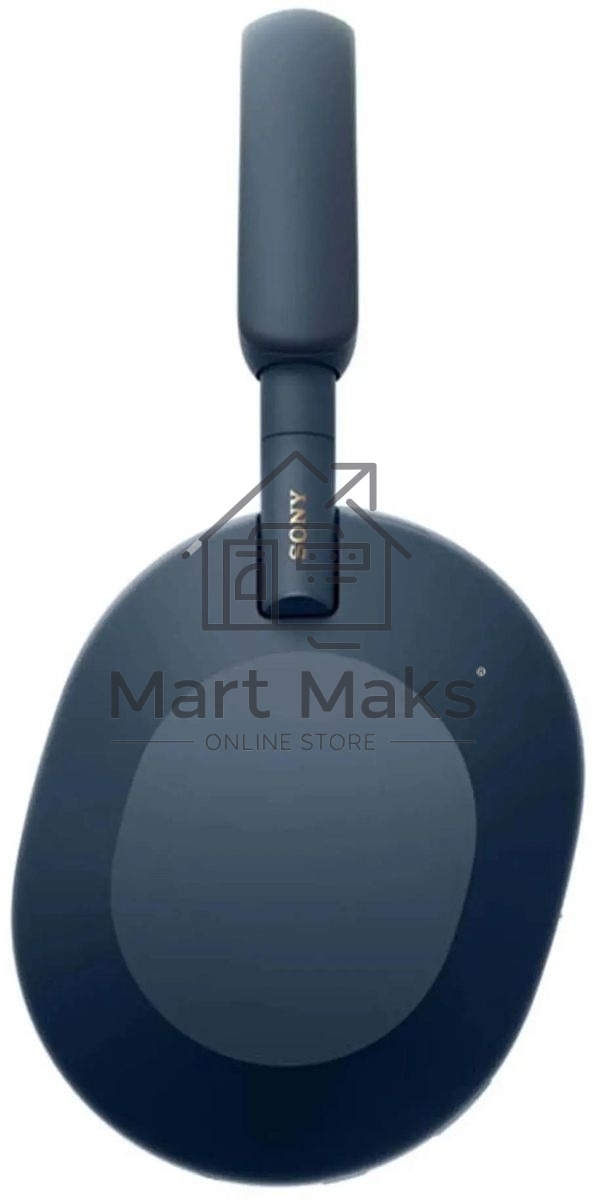 Наушники мониторные Sony WH-1000XM5, 1.2м, Buetooth, синий