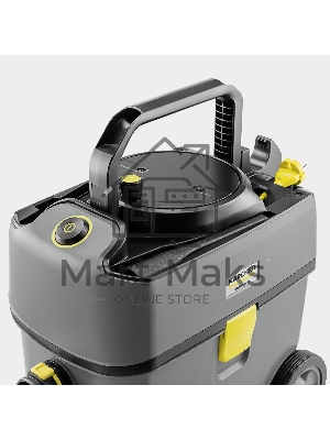 Пылесос Karcher T 15/1 Adv серый/черный, 585 Вт, уборка сухая, пылесборник мешок/контейнер, 15 л