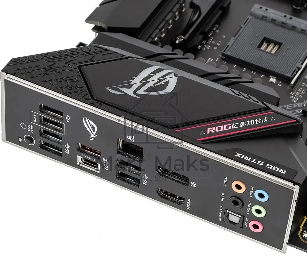 Материнская плата ASUS ROG STRIX B550-F GAMING, AM4, AMD B550, 4xDDR4, 6xSATA, 2xM.2, 1xPCI-E 3.0 x16, 1xPCI-E 4.0 x16, 3xPCI-E x1, 1xDP, 1xHDMI, 1x 2.5Gb LAN, 1xUSB 3.2 Gen 2, 4xUSB 3.2 Gen 1, 2xUSB 2.0, 5x3.5 мм, 7.1, ATX