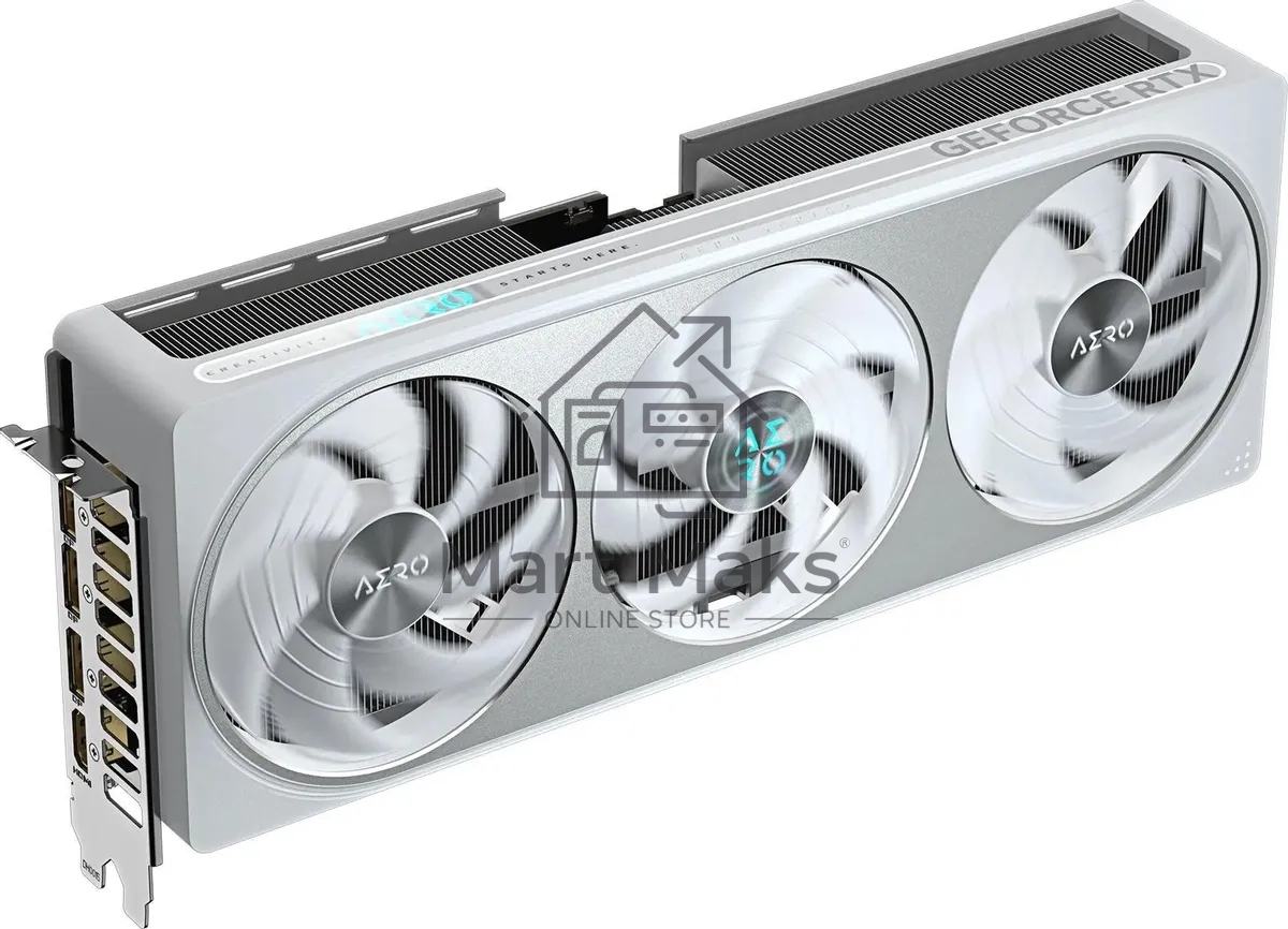Видеокарта Gigabyte PCI-E GV-N5070AERO OC-12GD 1.0 NVIDIA GeForce RTX 5070 12Gb 192bit GDDR7 2805/28000 HDMIx1 DPx3 HDCP Ret