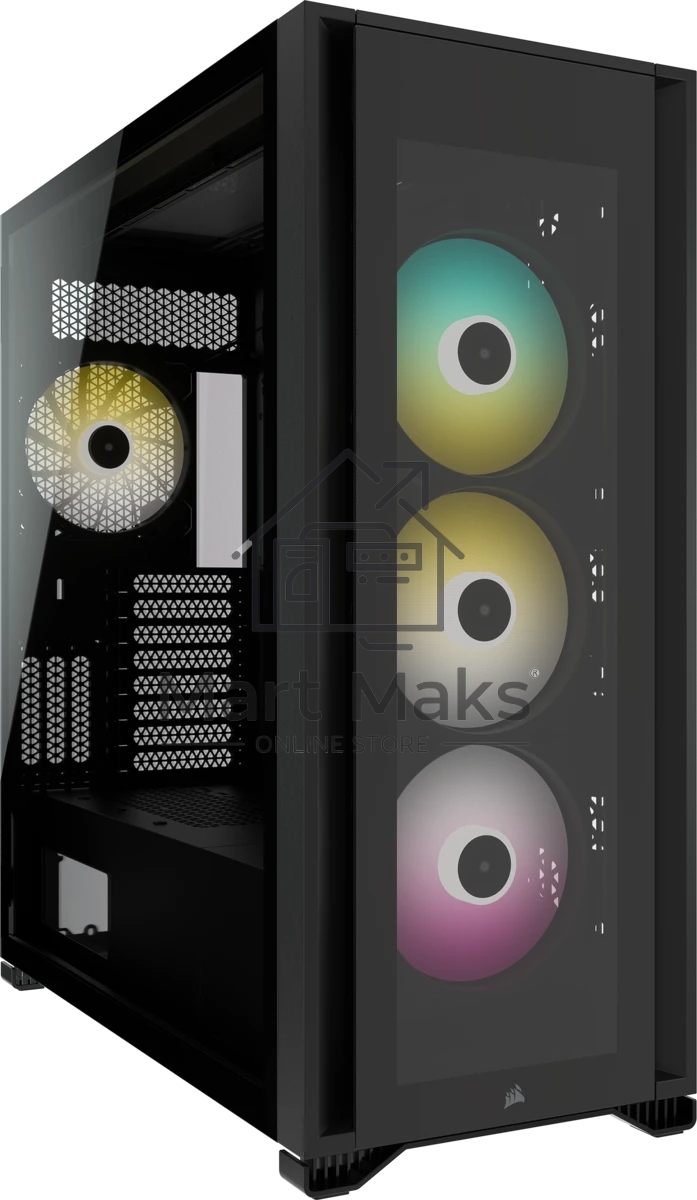 Компьютерный корпус Corsair iCUE 7000X RGB CC-9011226-WW Full-Tower ATX, black,Tempered Glass (639435)