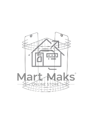 Полка угловая двухъярусная РЫЖИЙ КОТ W2672С-2 (005393)