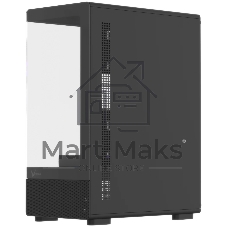 Корпус Formula Crystal Z1CM v2 черный без БП mATX 5x120мм 1xUSB3.0 audio bott PSU