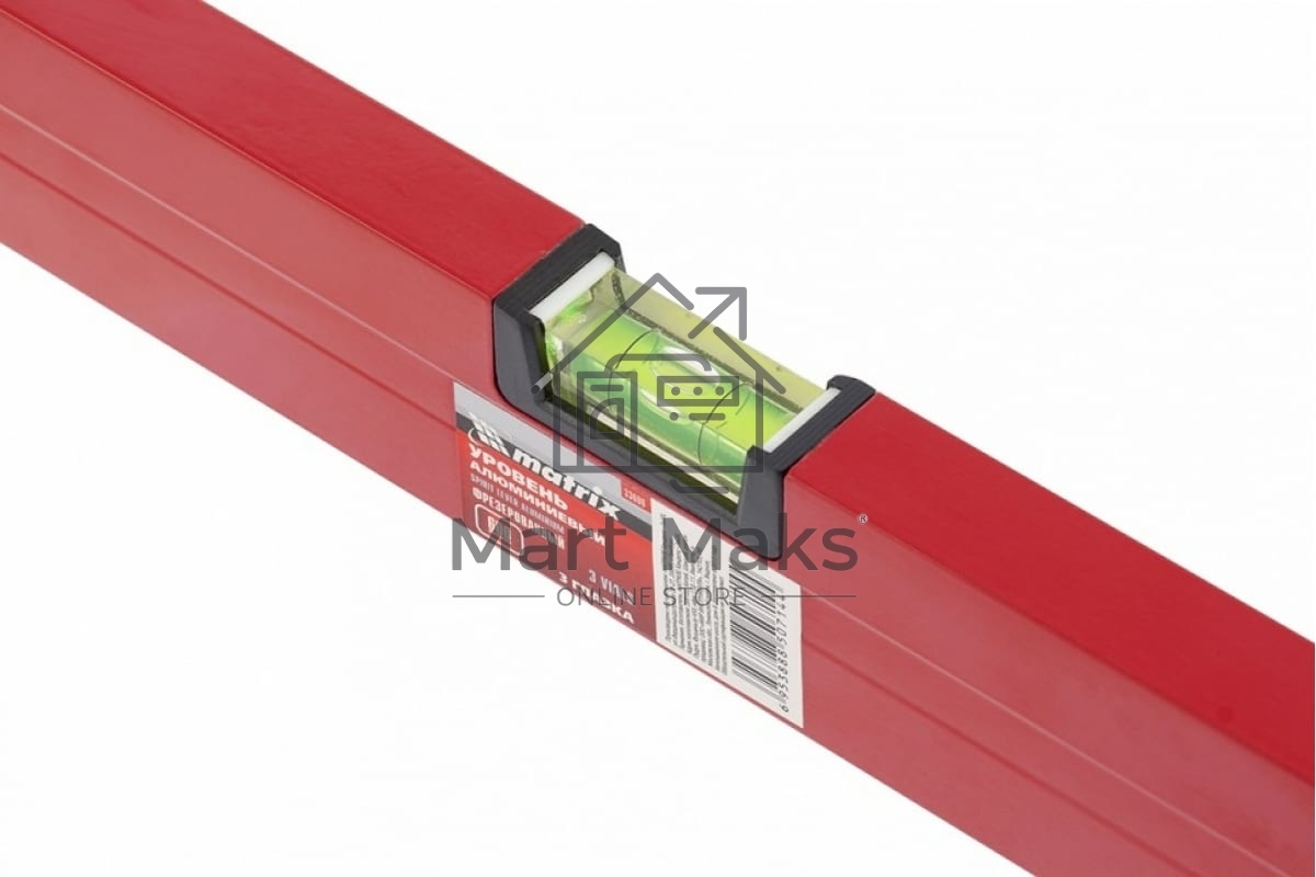 Уровень MATRIX 33606 600мм 1мм/м 3 глазка
