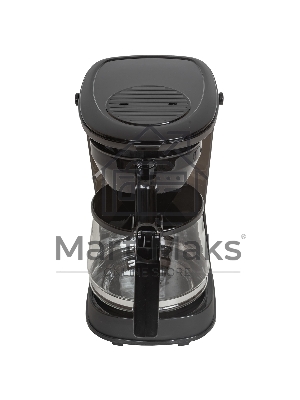 Кофеварка капельная SUPRA CMS-1240 черный, исп. кофе - молотый, 1.25 л, 750 Вт.